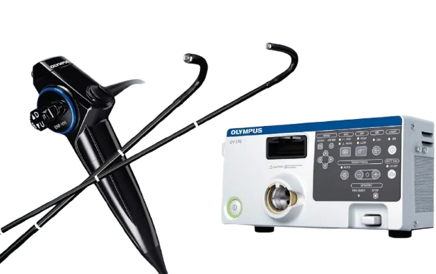Endoscopy in Sylhet — Olympus CV-190/170 HD video endoscopy system at Sylhet GastroLiver Hospital